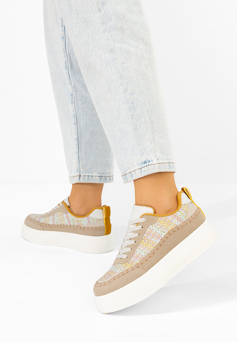 Tenisice na punu petu Cecila kaki