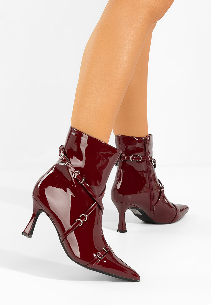 Štikle gležnjače Marcelia granat