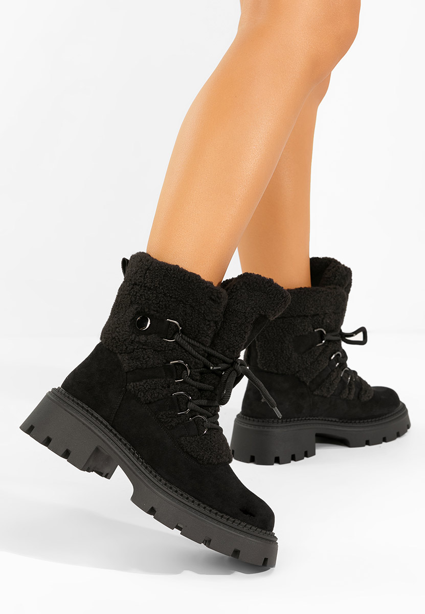 Zimske gojzerice za žene Kalindra crno