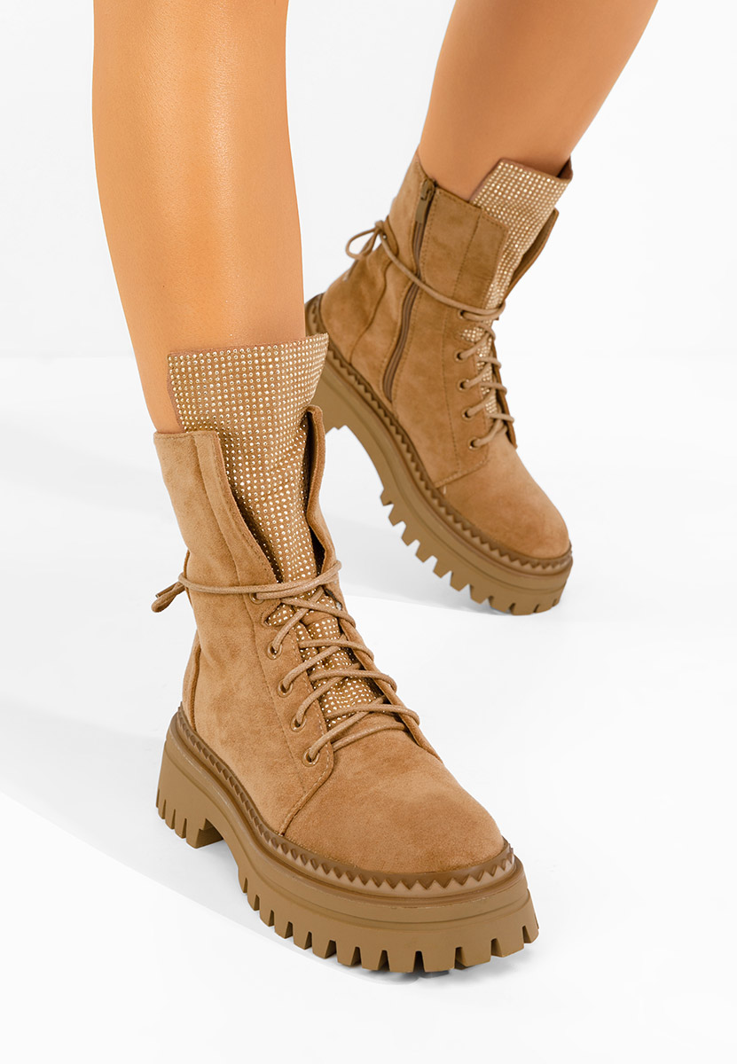 Ženske gležnjače na vezanje Siennara deva