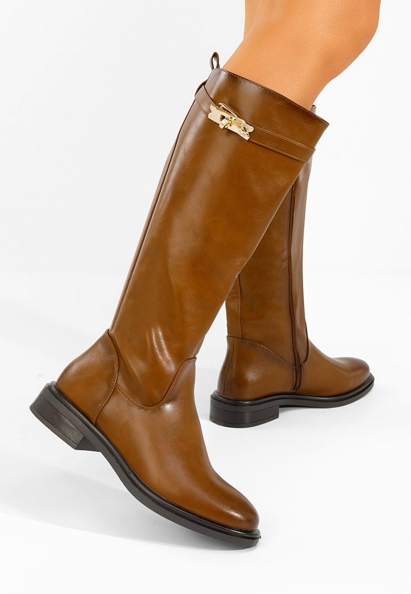 Ženske čizme na malu petu Marquerite deva