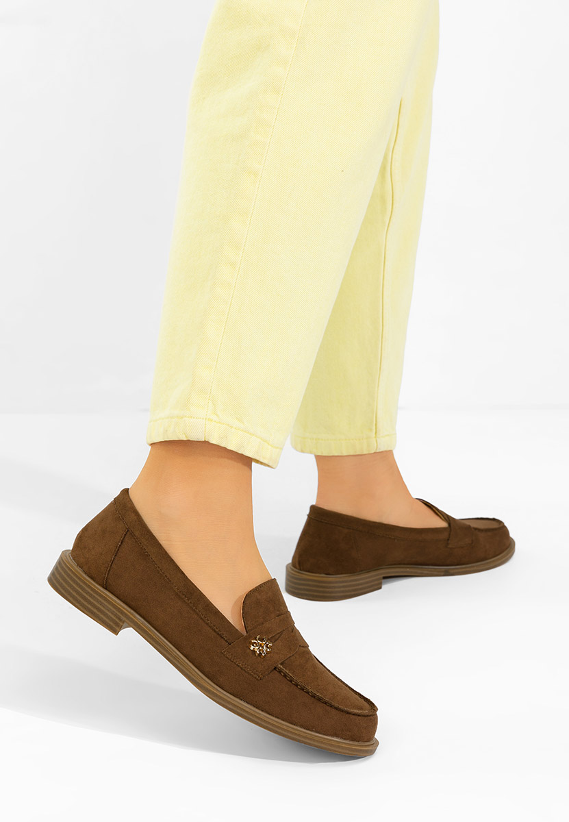 Ženske mokasinke Tisera braon