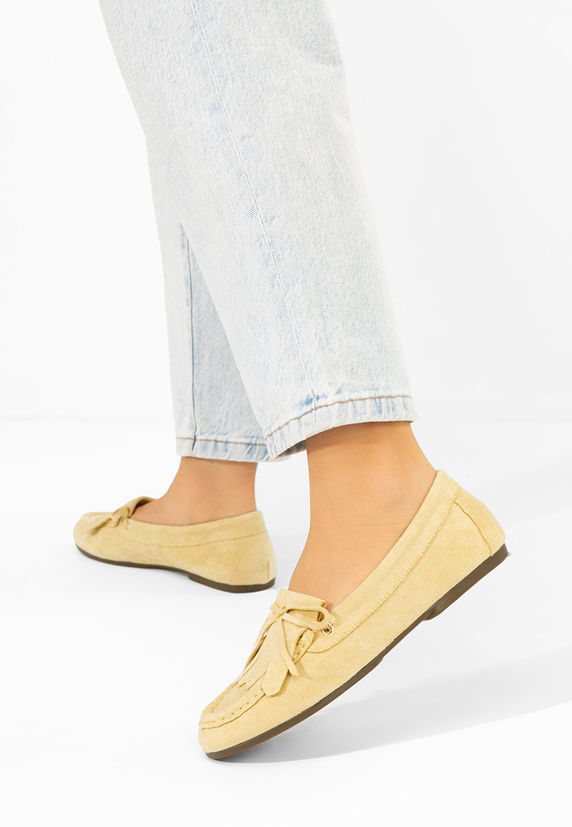 Ženske mokasinke Calistia Žuto