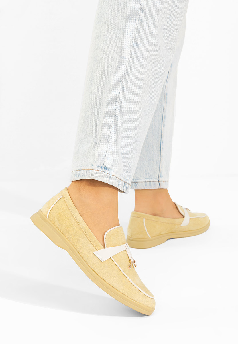 Ženske mokasinke Raquella Žuto
