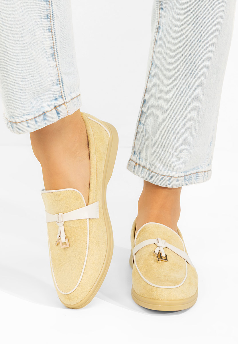 Ženske mokasinke Raquella Žuto