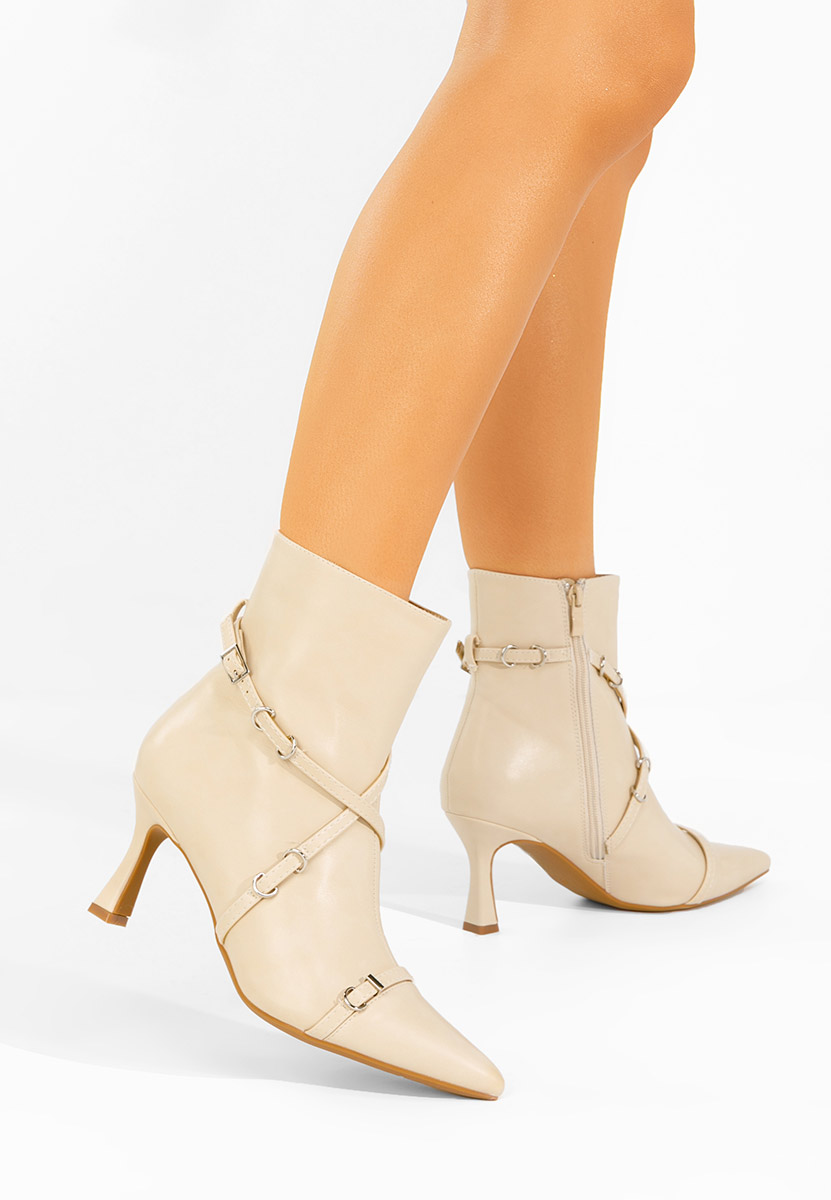 Štikle gležnjače Marcelia V2 bež