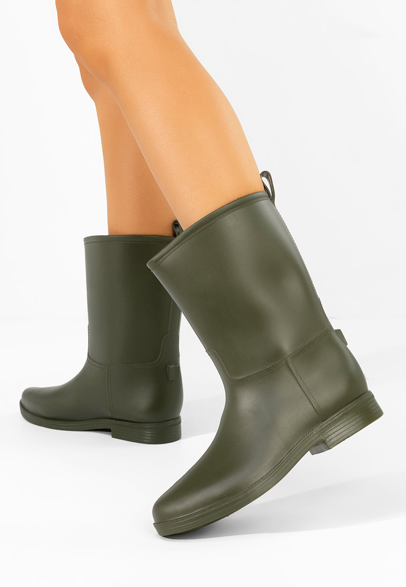 Gumene čizme Elisea zeleno