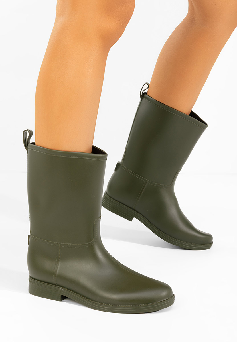 Gumene čizme Elisea zeleno