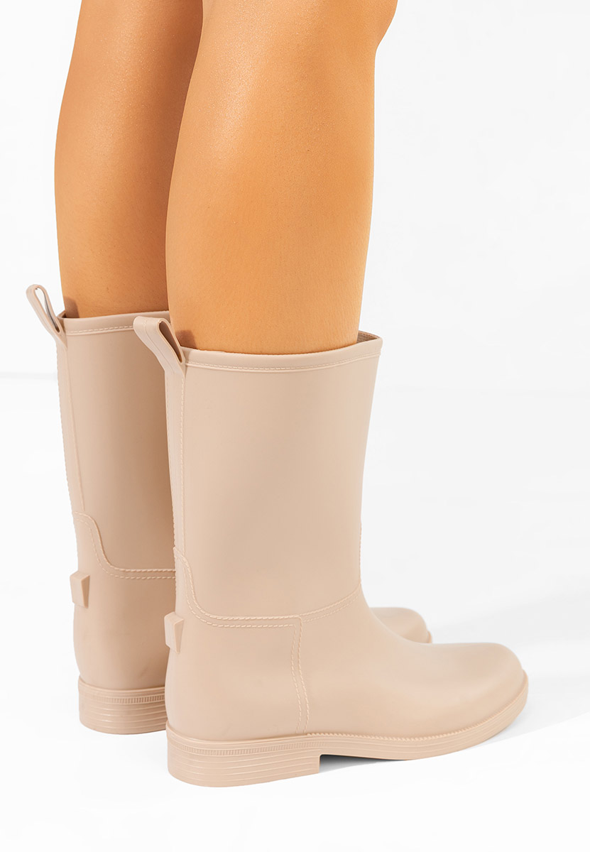 Gumene čizme Elisea bež