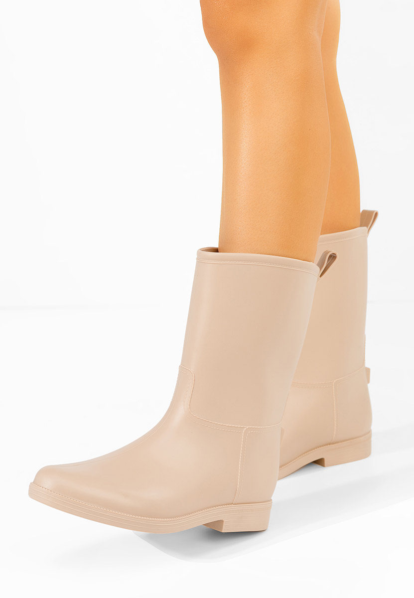 Gumene čizme Elisea bež