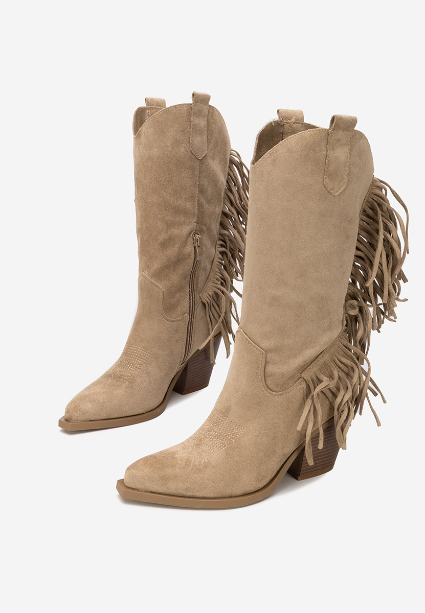 čizme kaubojke Givora kaki