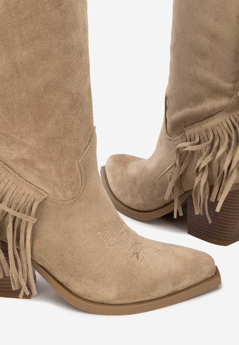 čizme kaubojke Givora kaki