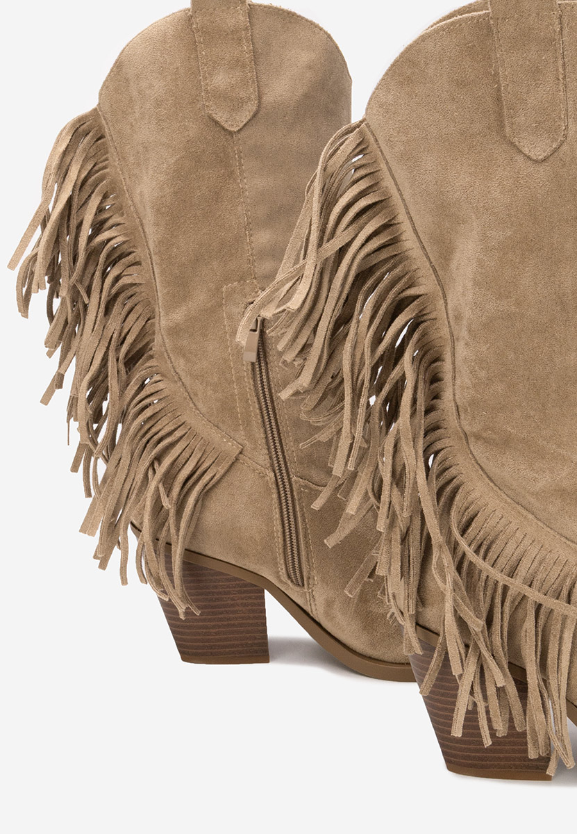 čizme kaubojke Givora kaki