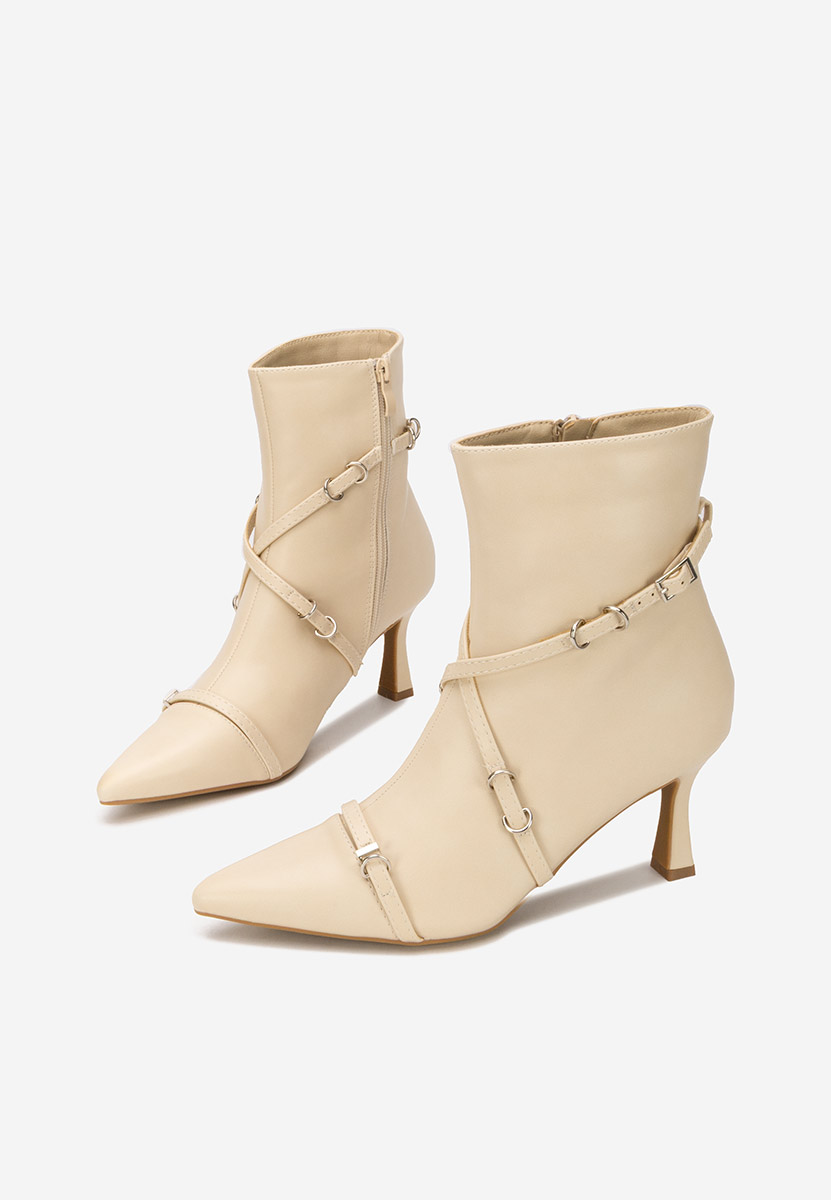 Štikle gležnjače Marcelia V2 bež