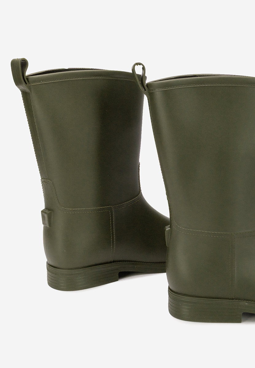 Gumene čizme Elisea zeleno