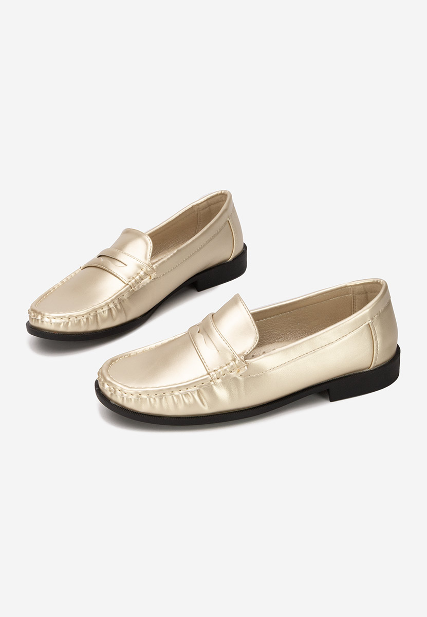 Ženske mokasinke Matildia zlatno