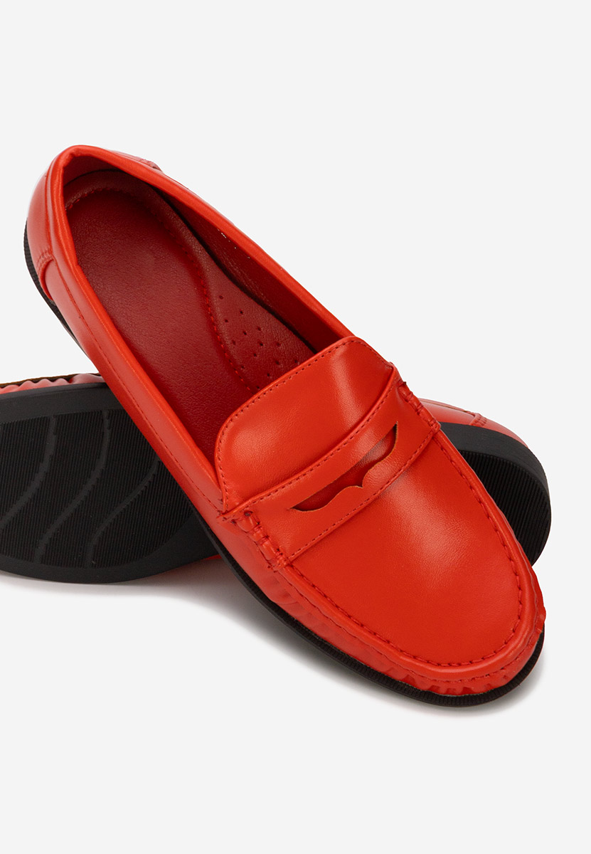 Ženske mokasinke Matildia crveno