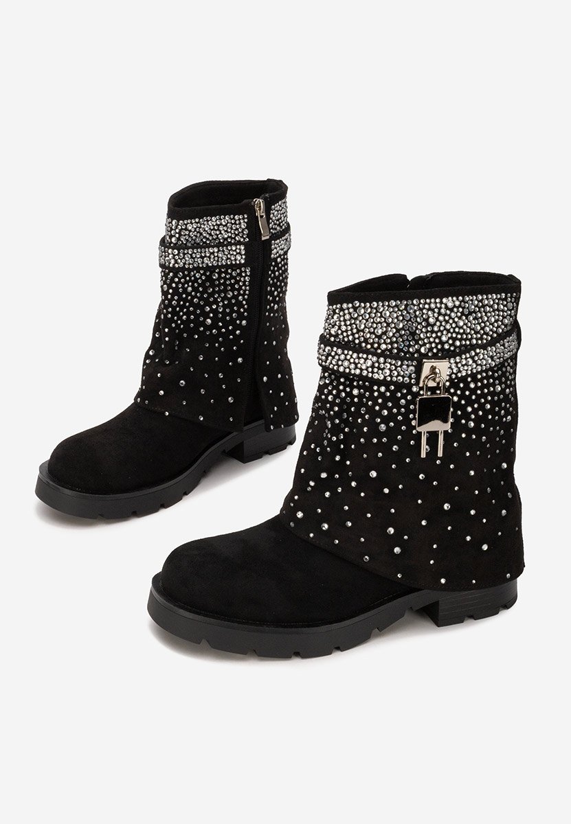 Ženske čizme Nevira crno