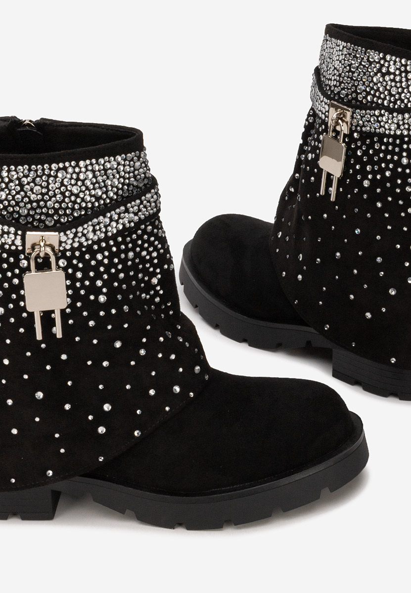 Ženske čizme Nevira crno