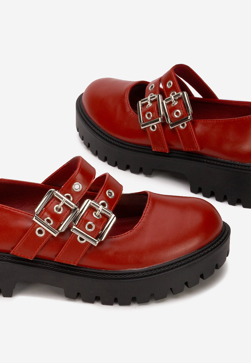 Cipele casual Geovania vinsko crvena