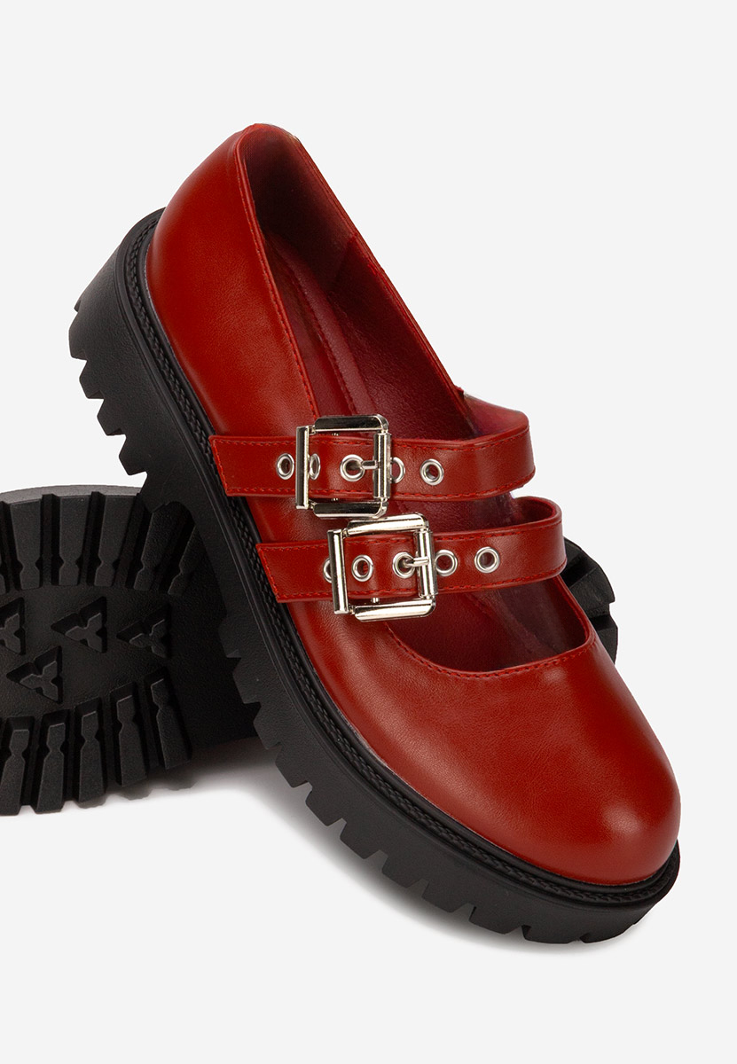 Cipele casual Geovania vinsko crvena