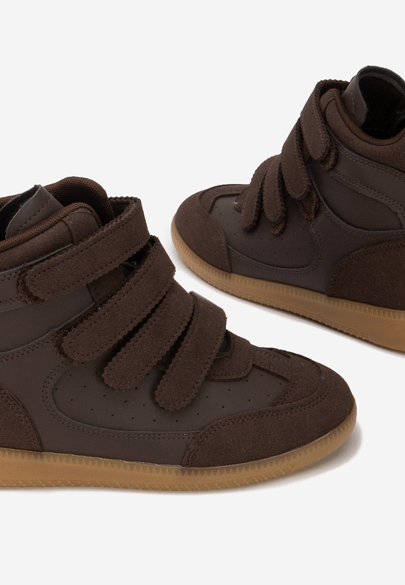 High-Top Sneakers Fluvia braon