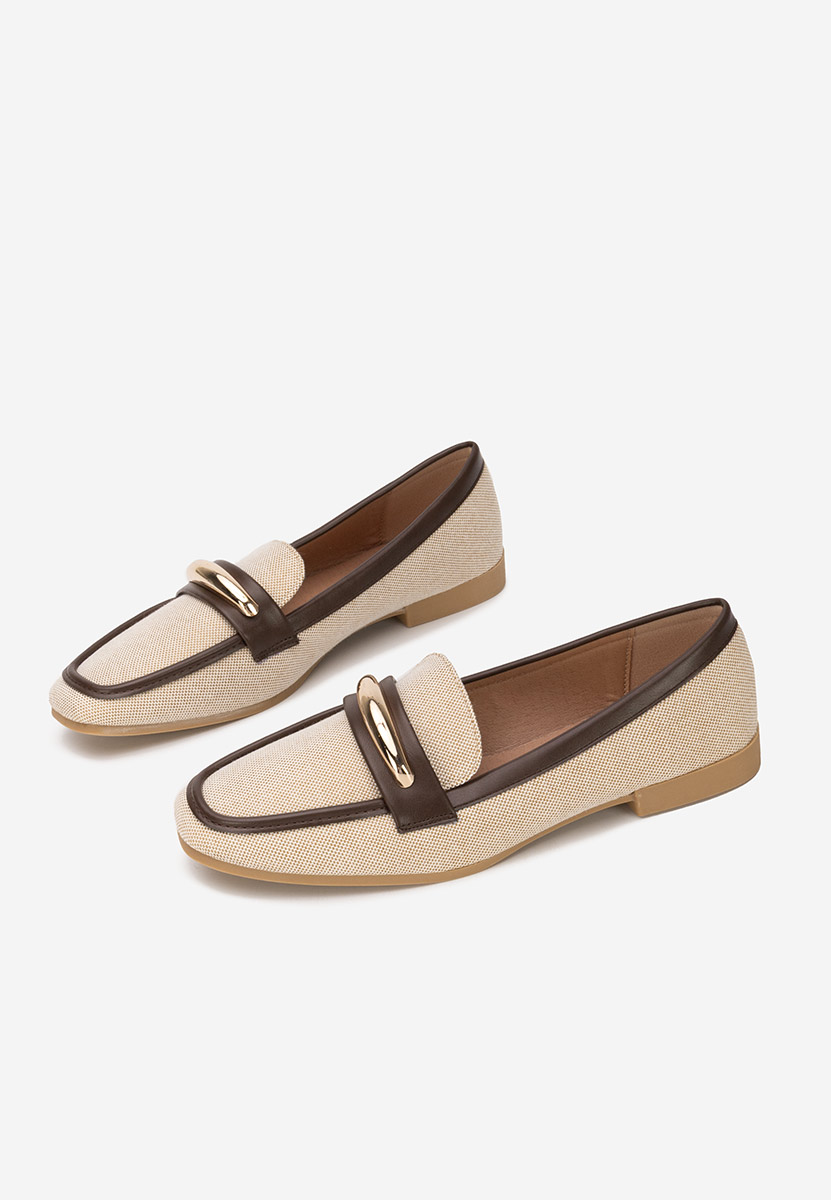 Ženske mokasinke Meliania bež