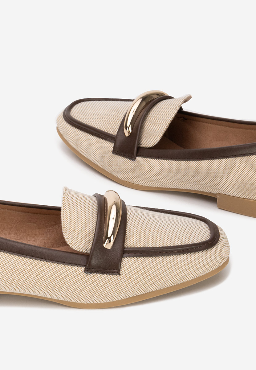 Ženske mokasinke Meliania bež