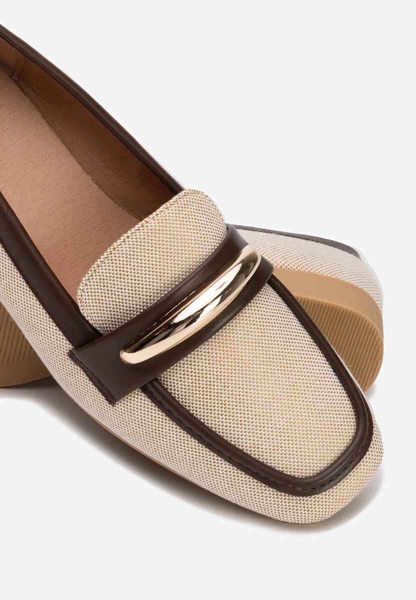 Ženske mokasinke Meliania bež