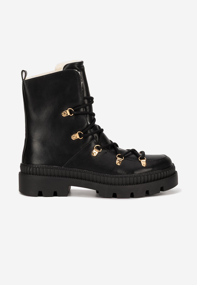 Zimske gojzerice za žene Solira crno