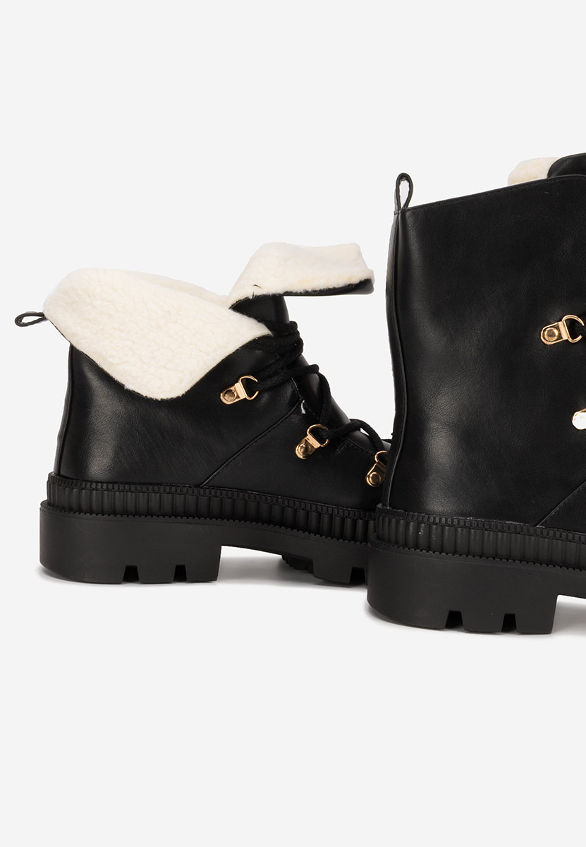 Zimske gojzerice za žene Solira crno