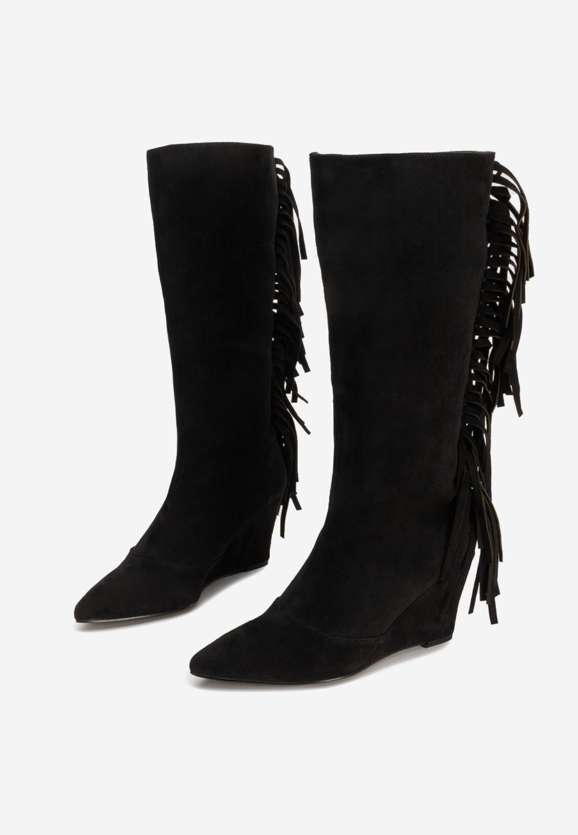 čizme kaubojke Milania crno