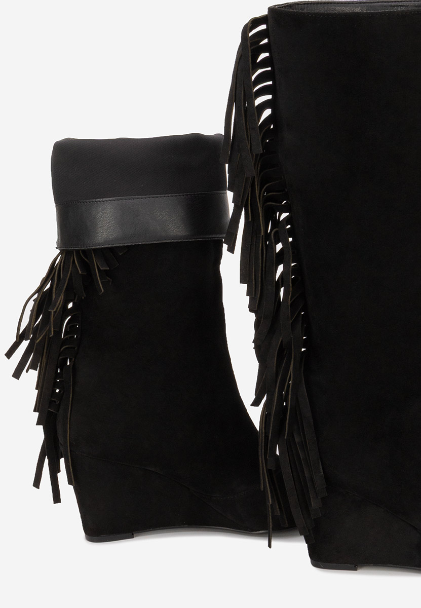 čizme kaubojke Milania crno