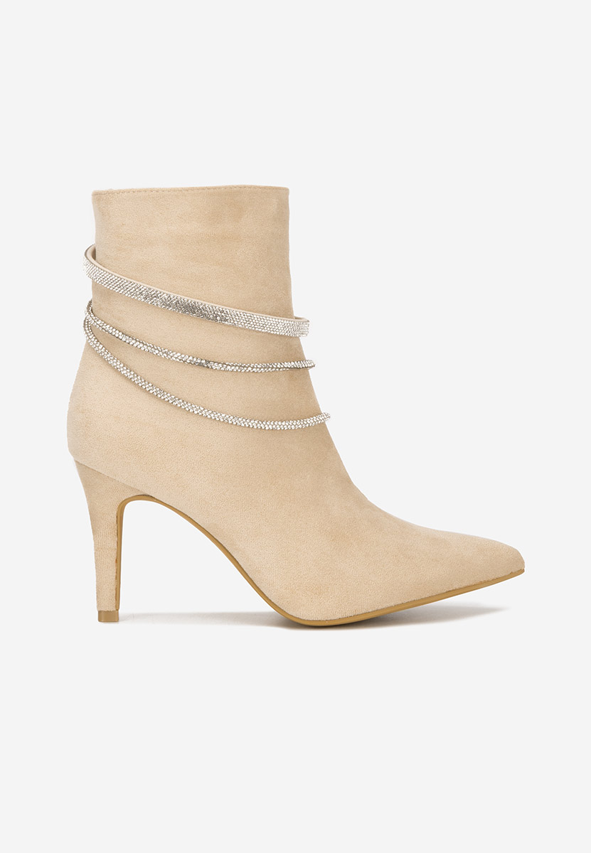 Elegantne gležnjače Lorreta bež