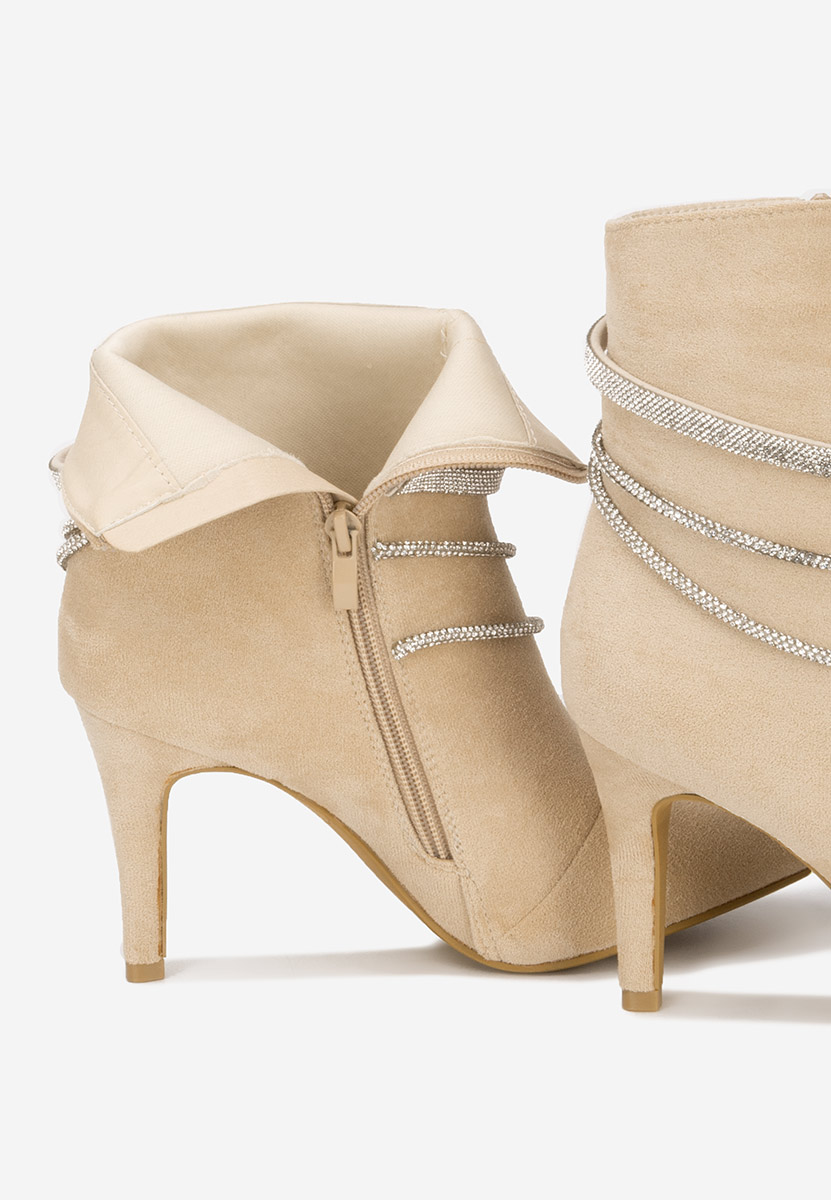 Elegantne gležnjače Lorreta bež