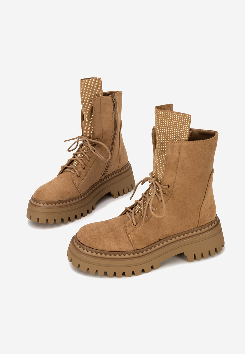 Ženske gležnjače na vezanje Siennara deva