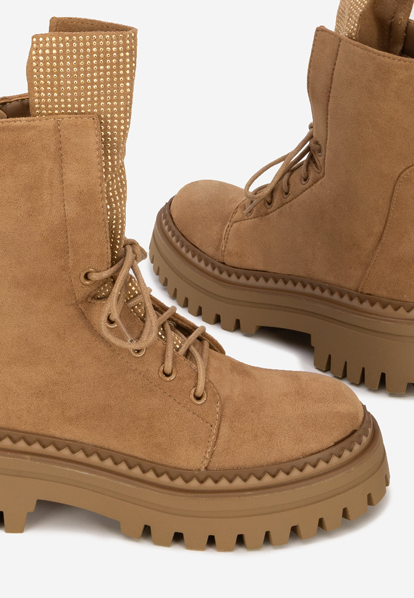 Ženske gležnjače na vezanje Siennara deva