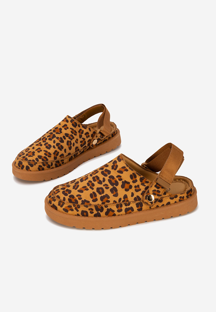 Ženske klompa Simiona leopardi