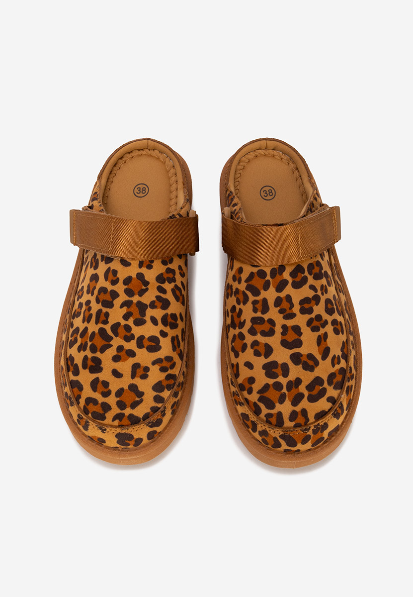 Ženske klompa Simiona leopardi