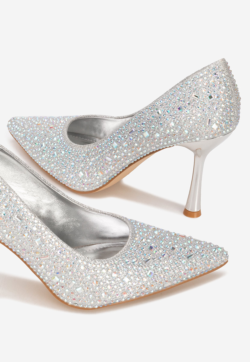 Štikle Sidionia srebrno