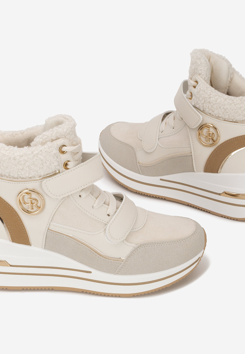 High-Top Sneakers Velaris bež