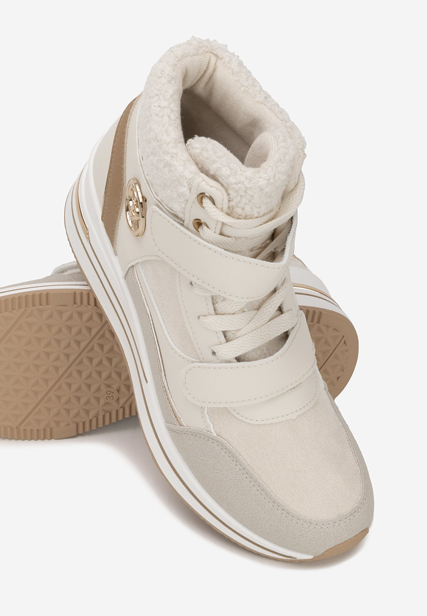 High-Top Sneakers Velaris bež