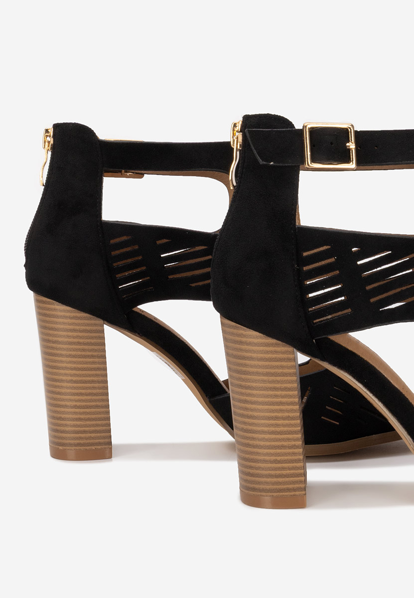 Sandale s petu Cassey crno