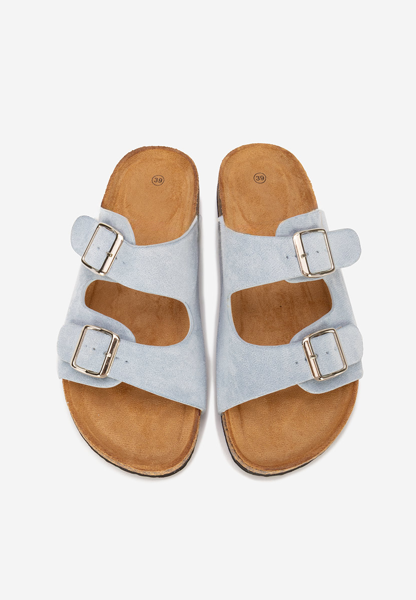 Papuče za ženske Evet sivo