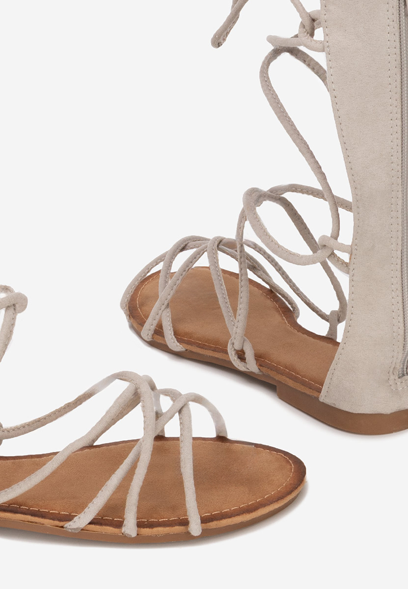 Rumljanske sandale Judia sivo