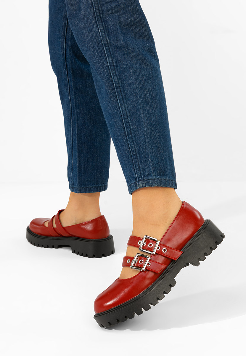 Cipele casual Geovania vinsko crvena