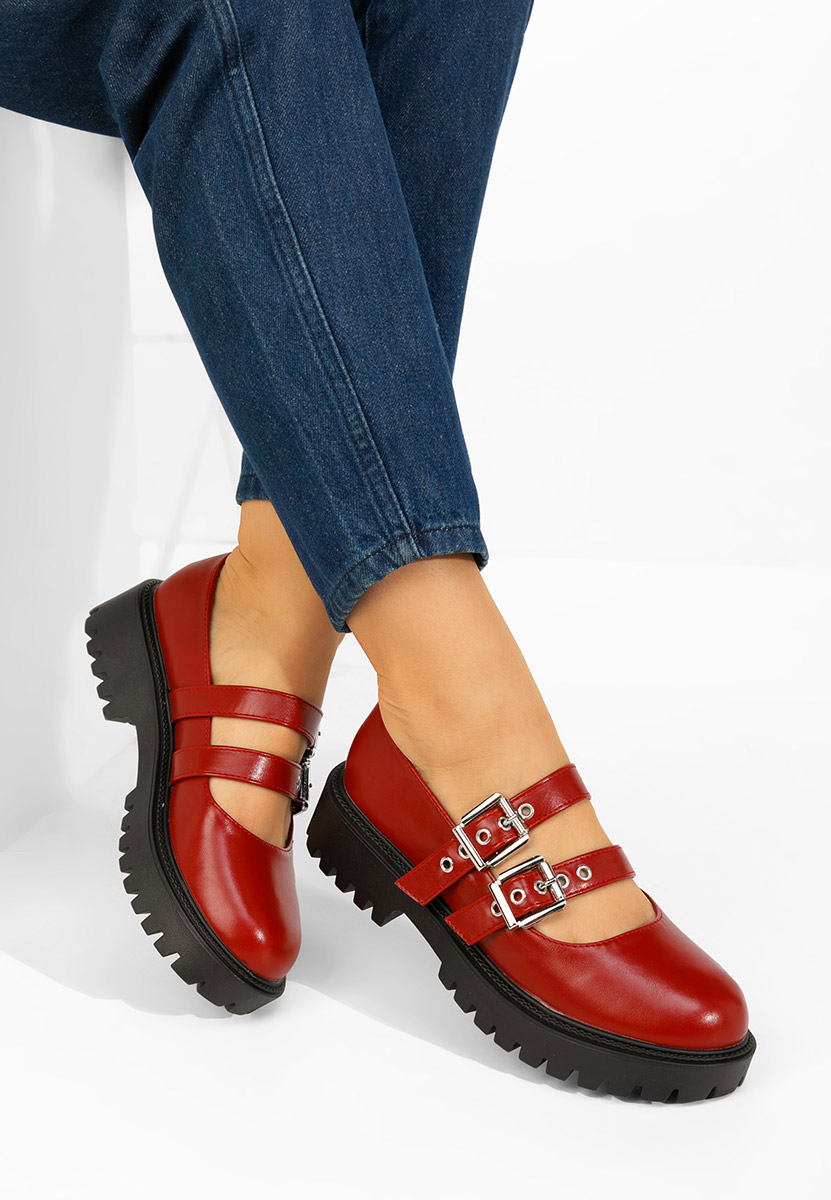 Cipele casual Geovania vinsko crvena