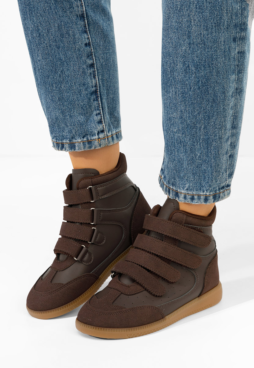 High-Top Sneakers Fluvia braon
