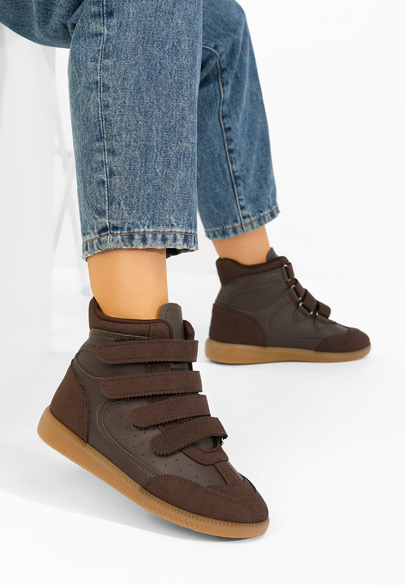 High-Top Sneakers Fluvia braon