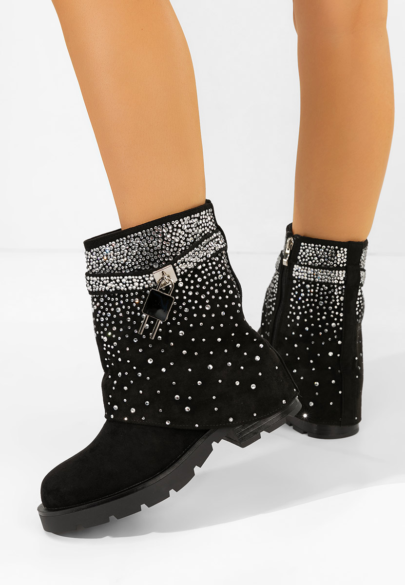 Ženske čizme Nevira crno